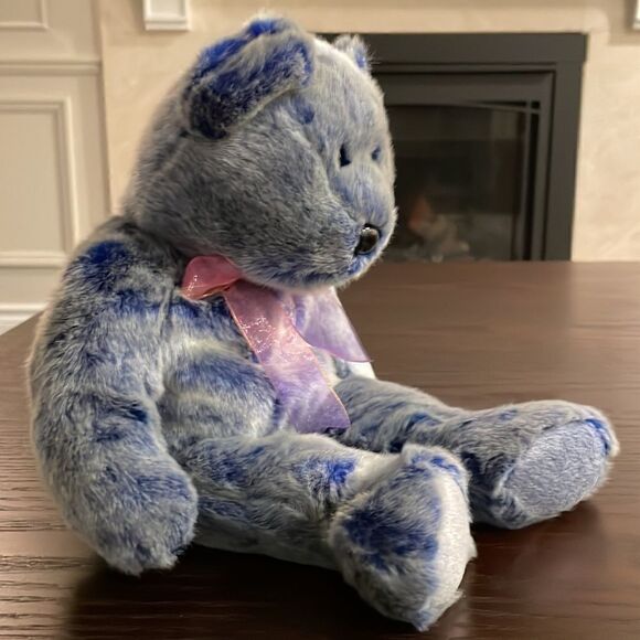 Ty - The Original Beanie Buddies - Periwinkle 2001 in Excellent Condition 14” - Picture 2 of 7